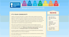 Desktop Screenshot of hawthorncommunitychest.org